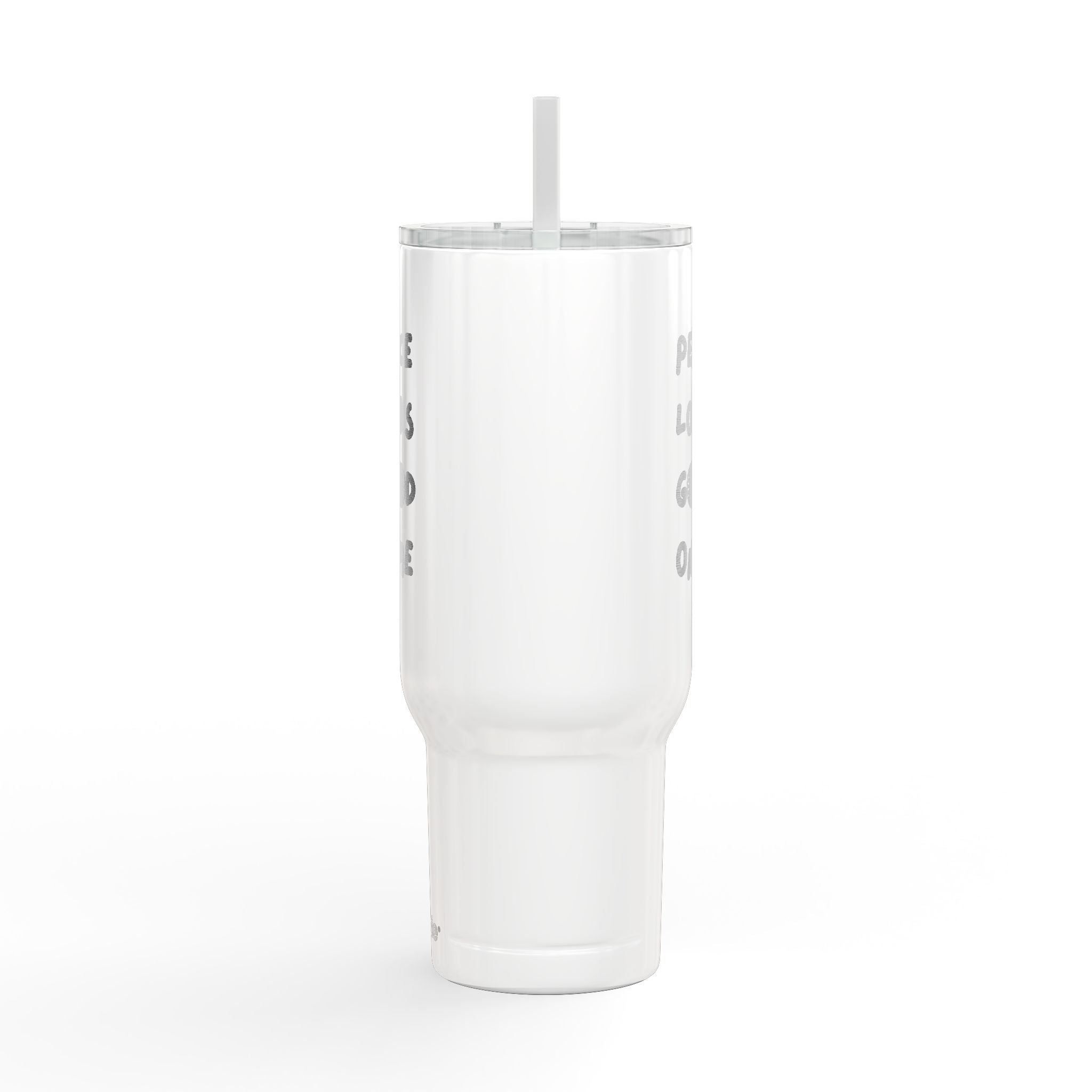 Peace Looks Good On Me Engraved Insulated Tumbler, 40oz Travel Cup