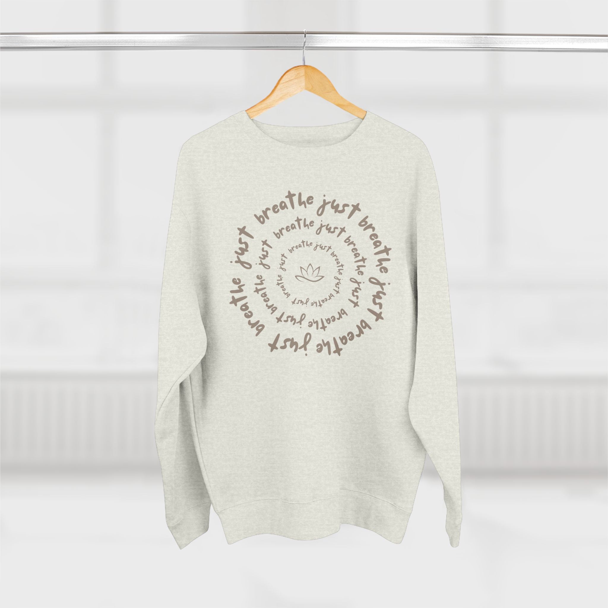 Just Breathe Sweatshirt – Cozy Calm Meets Everyday Style