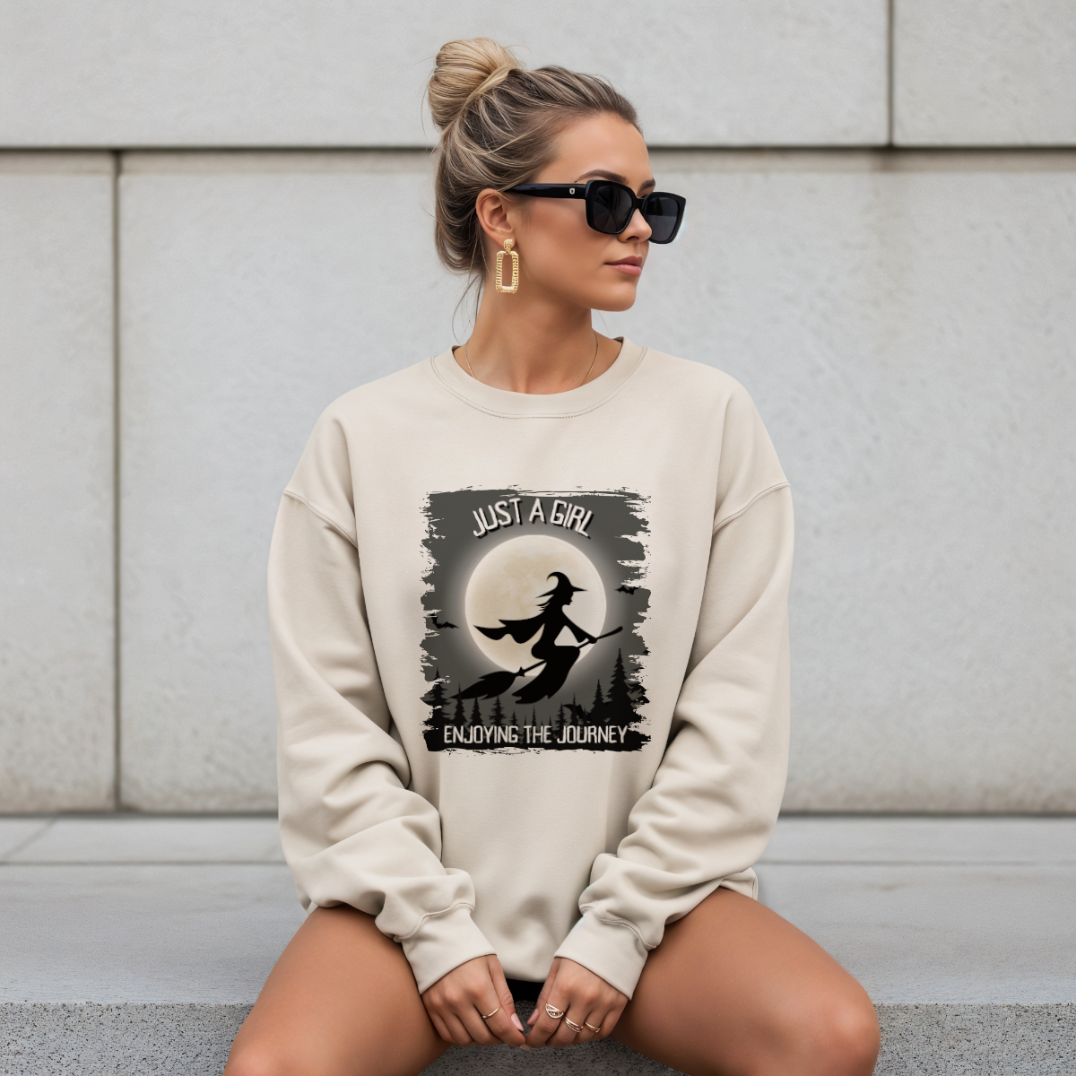Funny Motivational Halloween Sweatshirt | Inspirational Quote Sweater | Cozy Fall Top | Kayarize Gifts
