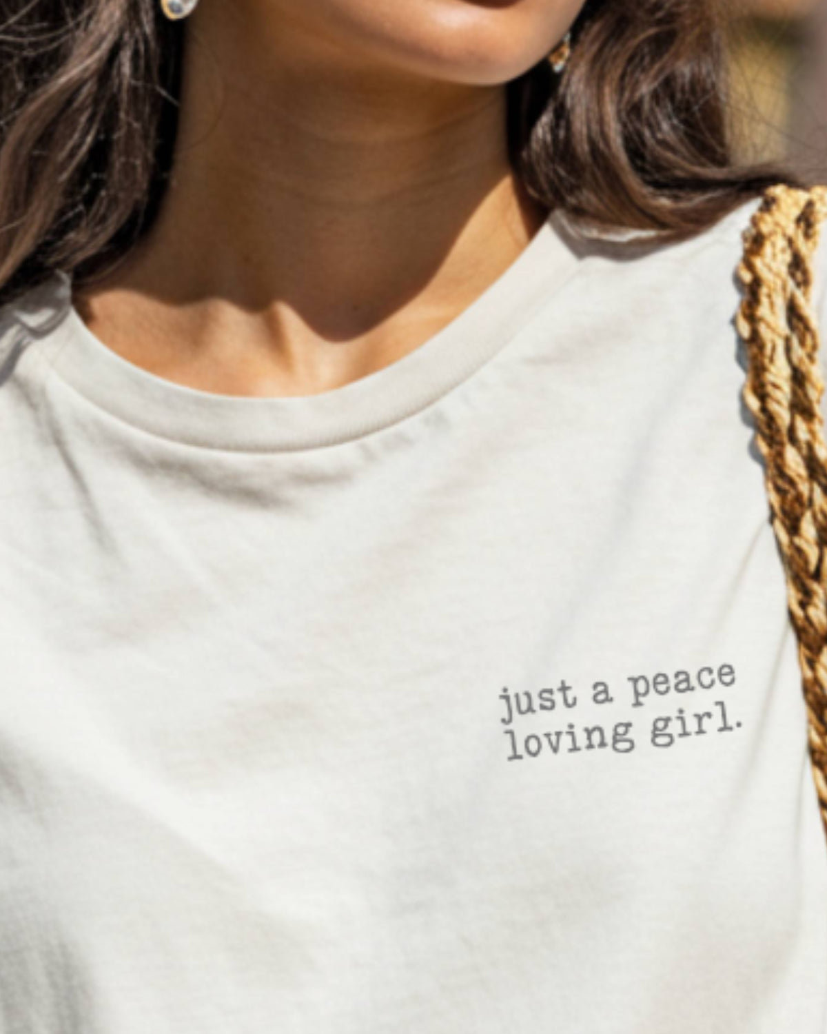 I’m Just a Peace Loving Kind of Girl T-Shirt