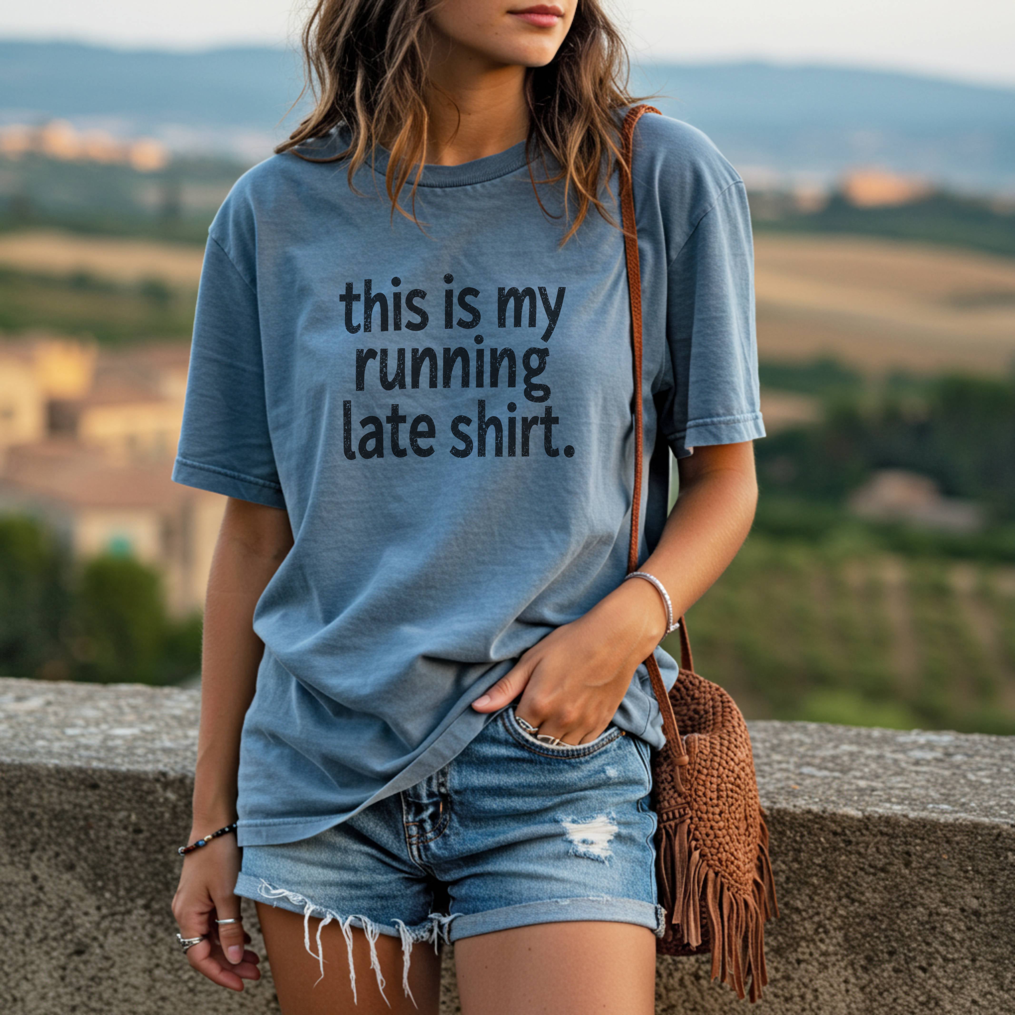 This Is My Running Late Shirt.