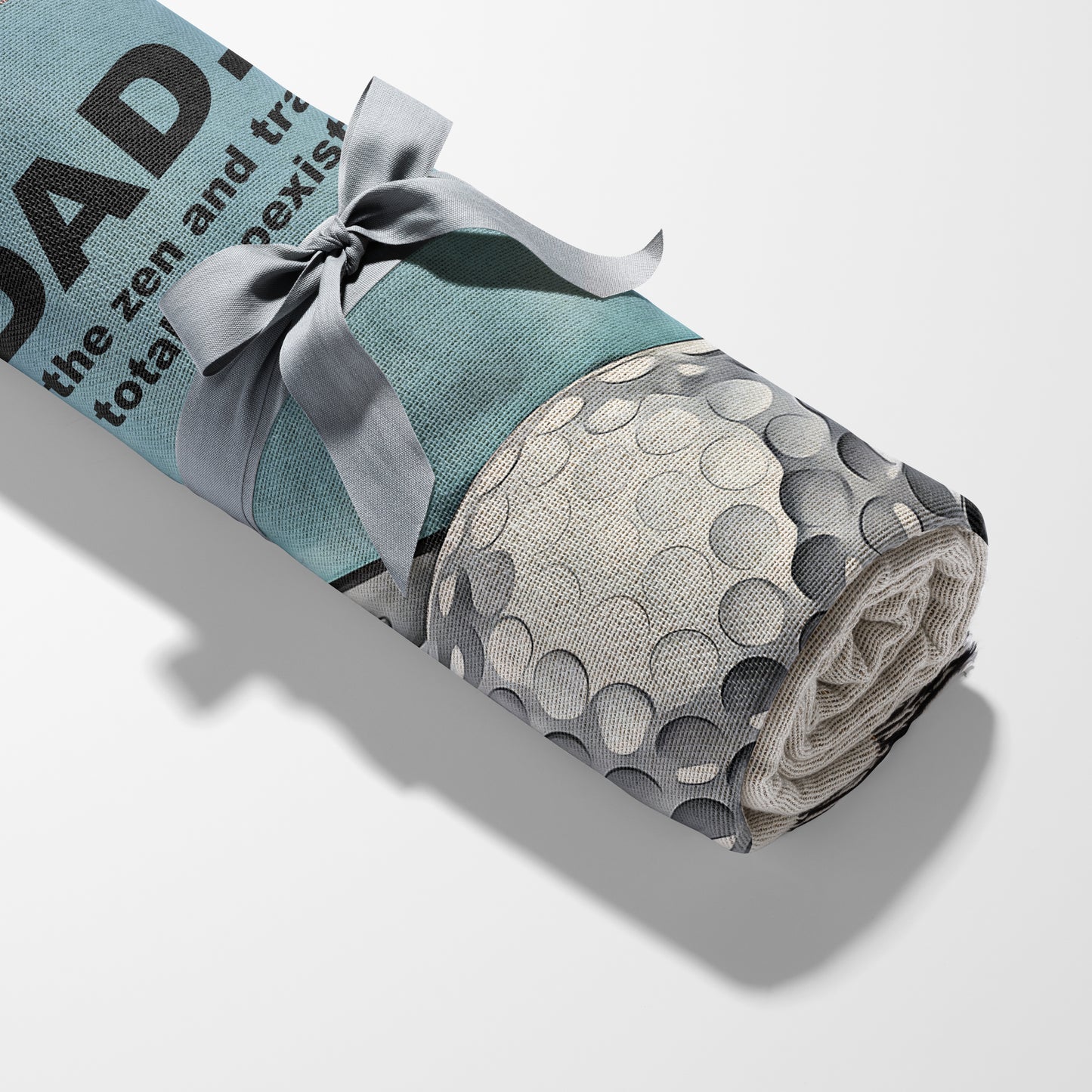 Personalized Woven Blanket — “Zen & Trash Talk” Golf Gift