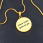 Peace Looks good on me necklace