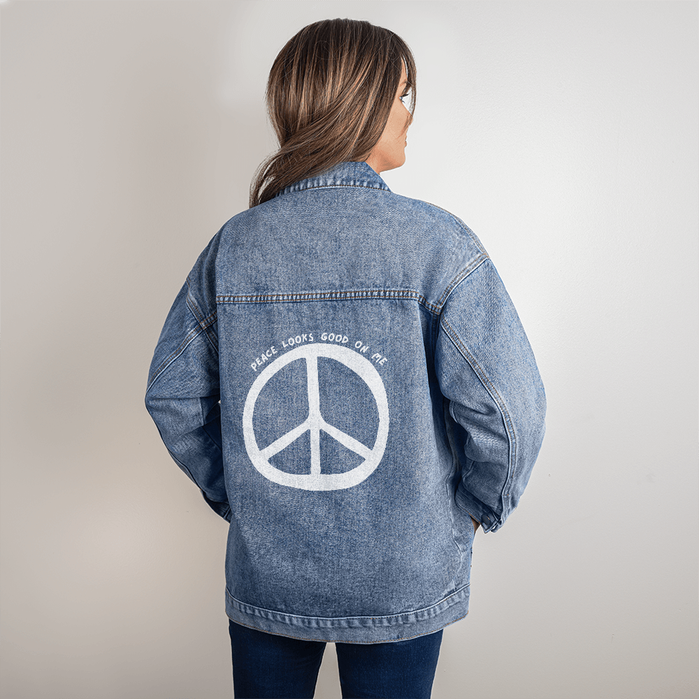 Peace Looks Good On Me Jacket