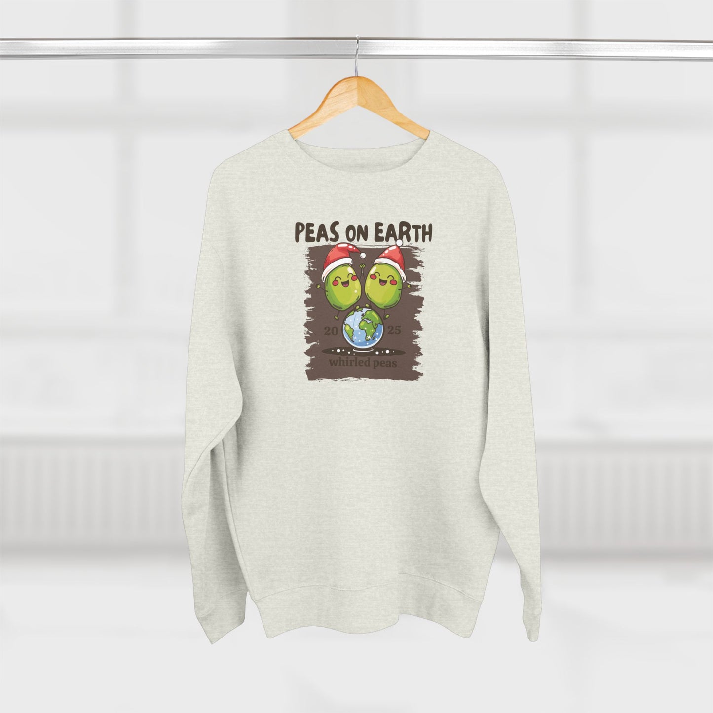 Peas on Earth Christmas Sweatshirt – Whirled Peas Holiday Crewneck - Canada