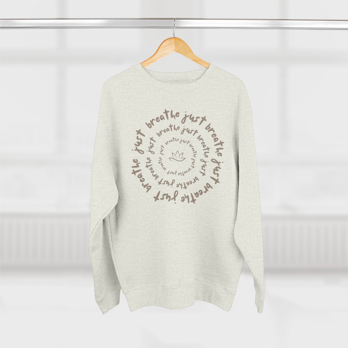 Just Breathe Sweatshirt – Cozy Calm Meets Everyday Style