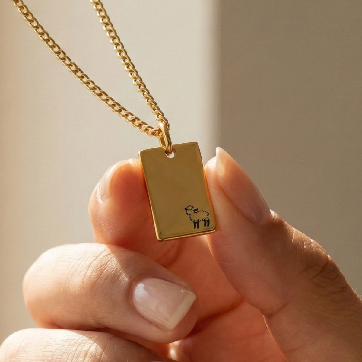 The Lost Sheep Necklace — “He Left the 99 to Find Me”