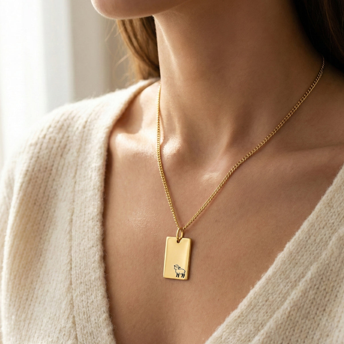 The Lost Sheep Necklace — “He Left the 99 to Find Me”