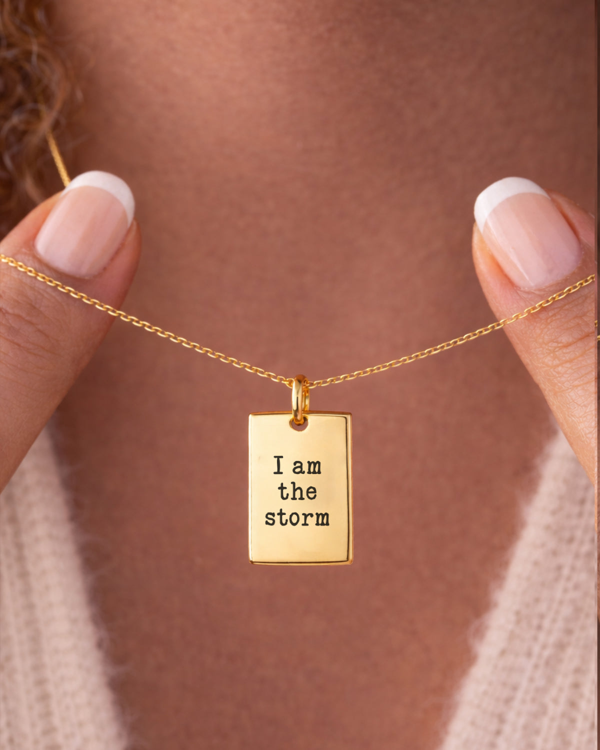 I Am the Storm Necklace