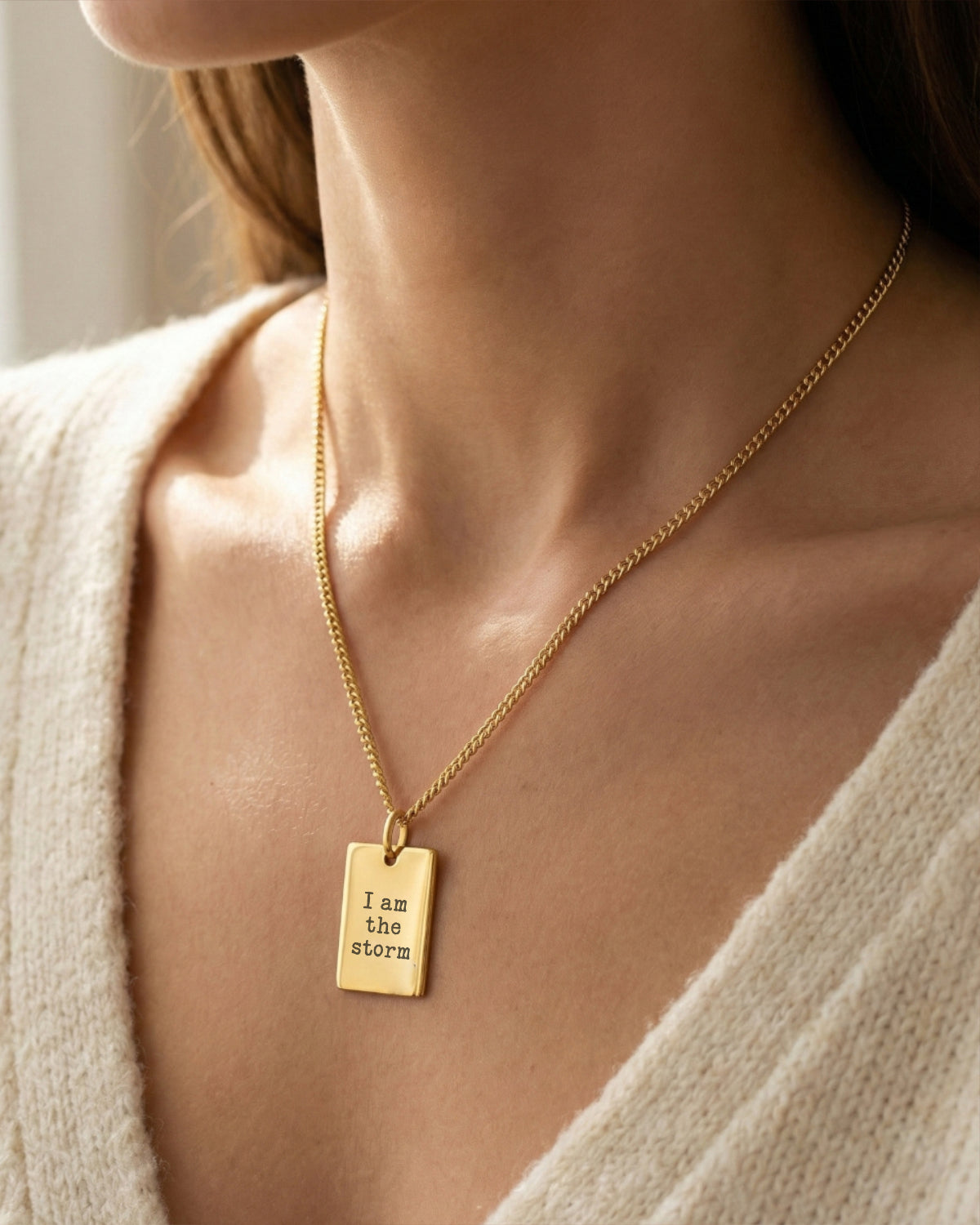 I Am the Storm Necklace