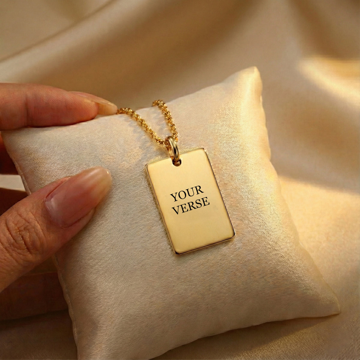 Personalized Bible Verse Necklace