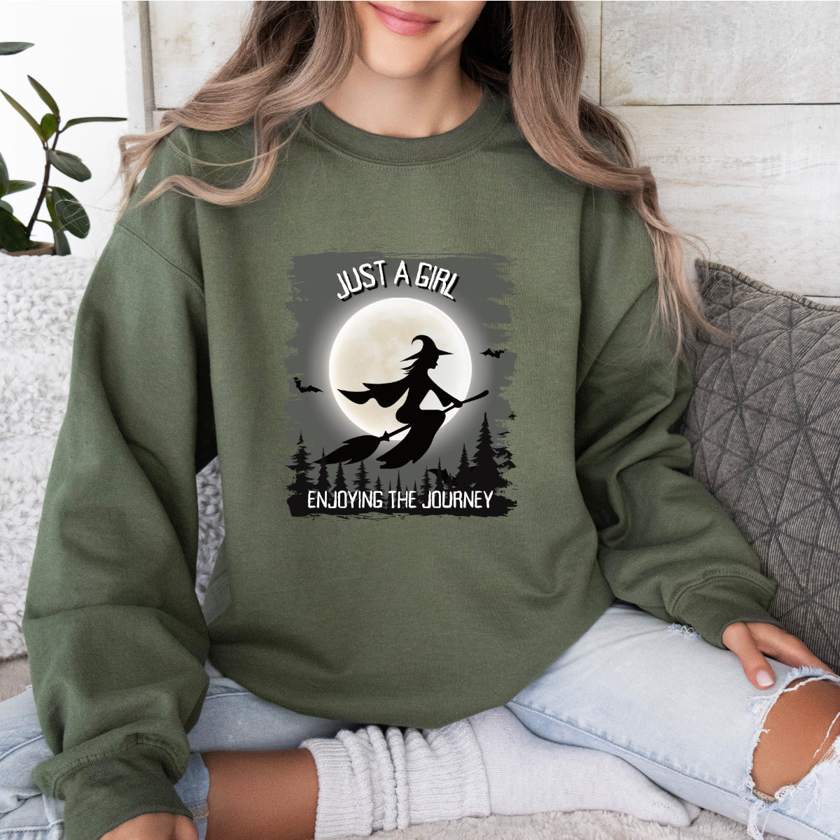 Funny Motivational Halloween Sweatshirt | Inspirational Quote Sweater | Cozy Fall Top | Kayarize Gifts