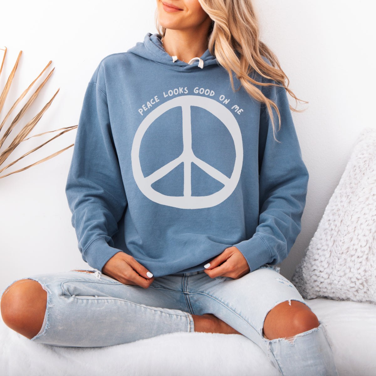 Mindful affirmation hoodie gift for yoga lovers