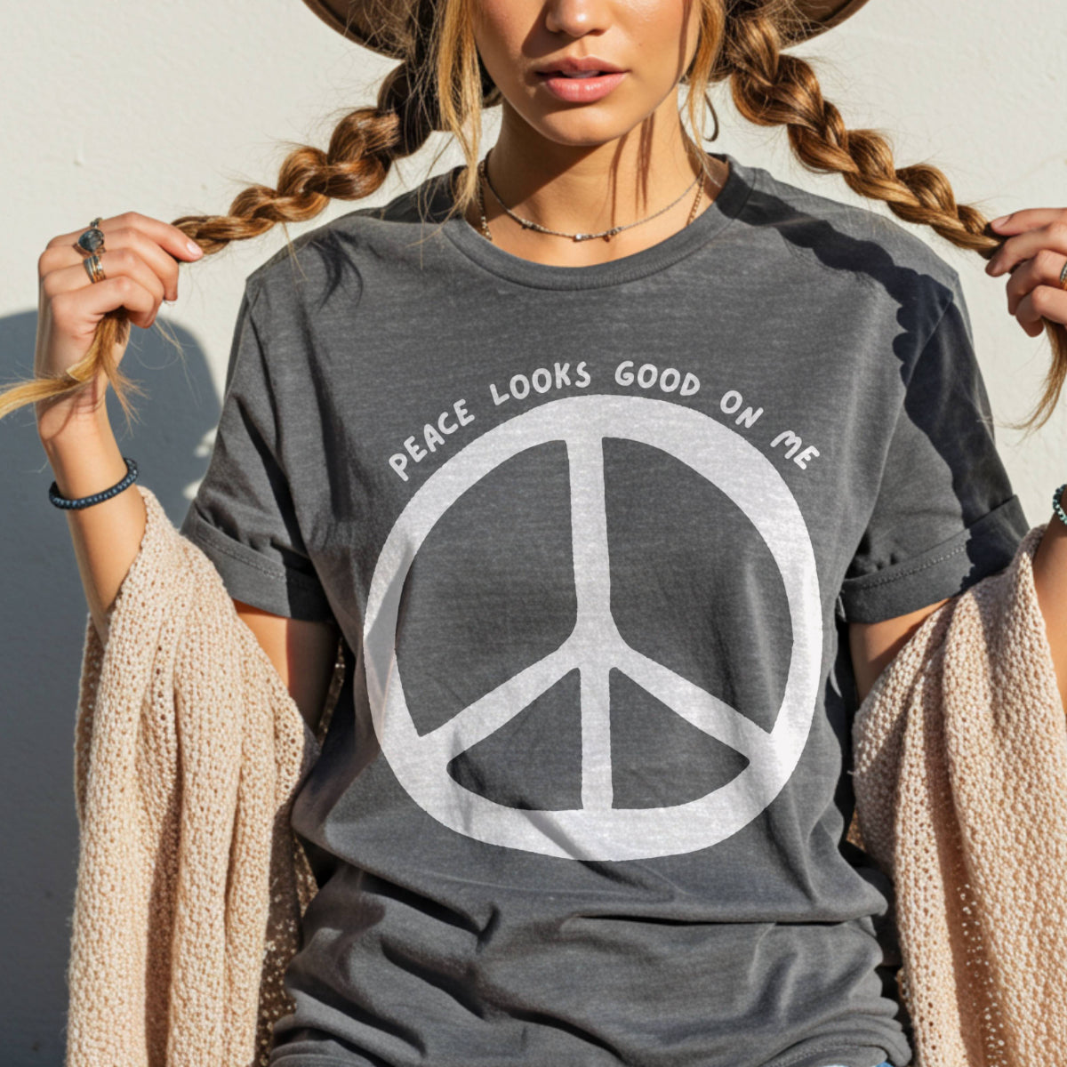 Peace Looks Good On Me — Cozy Collection