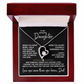 Dad Daughter Necklace The day you were born