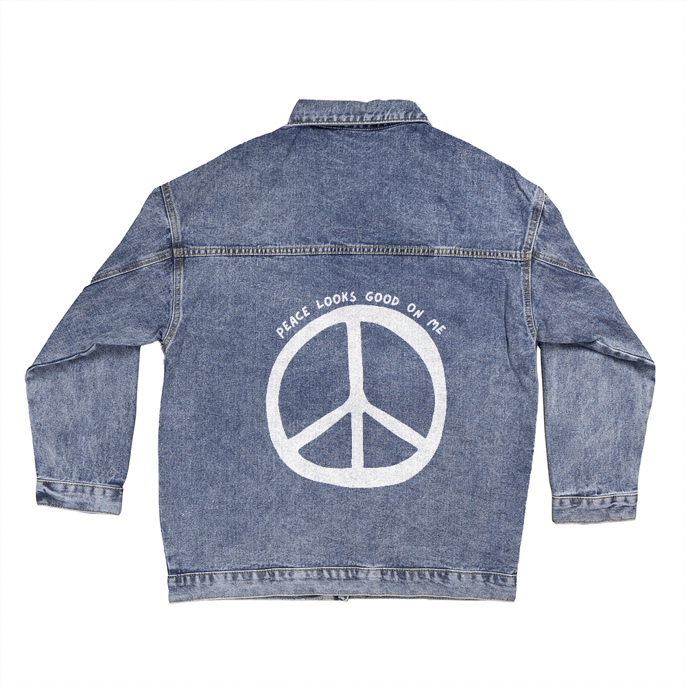 Peace Looks Good On Me Jacket
