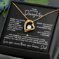 Dad Daughter Necklace The day you were born