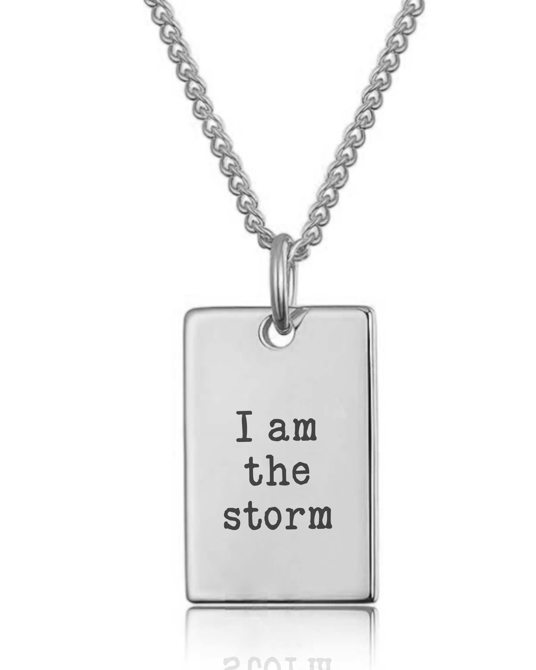I Am the Storm Necklace